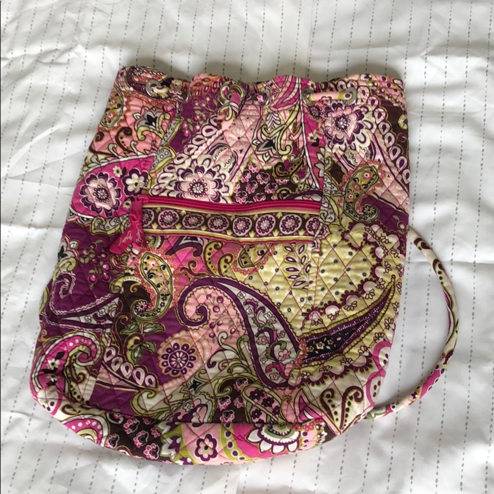 Very Bradley Drawstring Bag